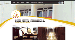 Desktop Screenshot of hoteljammuinternational.com